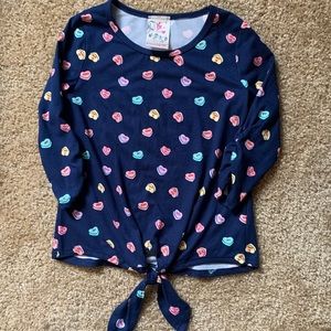 Girls Valentine’s Day top